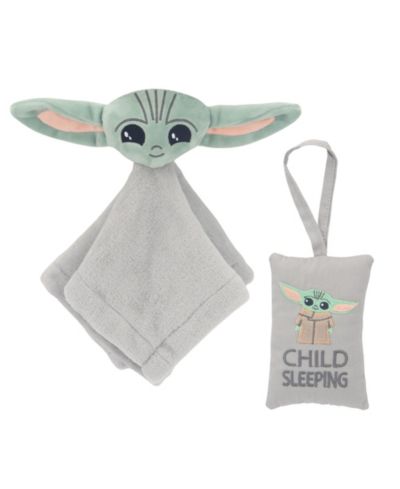 Набор страховочное одеяло и подушка Lambs & Ivy Star Wars The Child/Baby Yoda