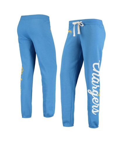 Женские тренировочные брюки G-III 4Her by Carl Banks Powder Blue Los Angeles Chargers Scrimmage Pants