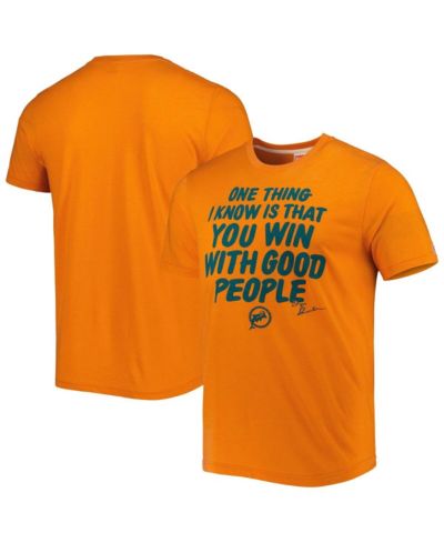 Мужская футболка Homage Orange Miami Dolphins Hyper Local Tri-Blend
