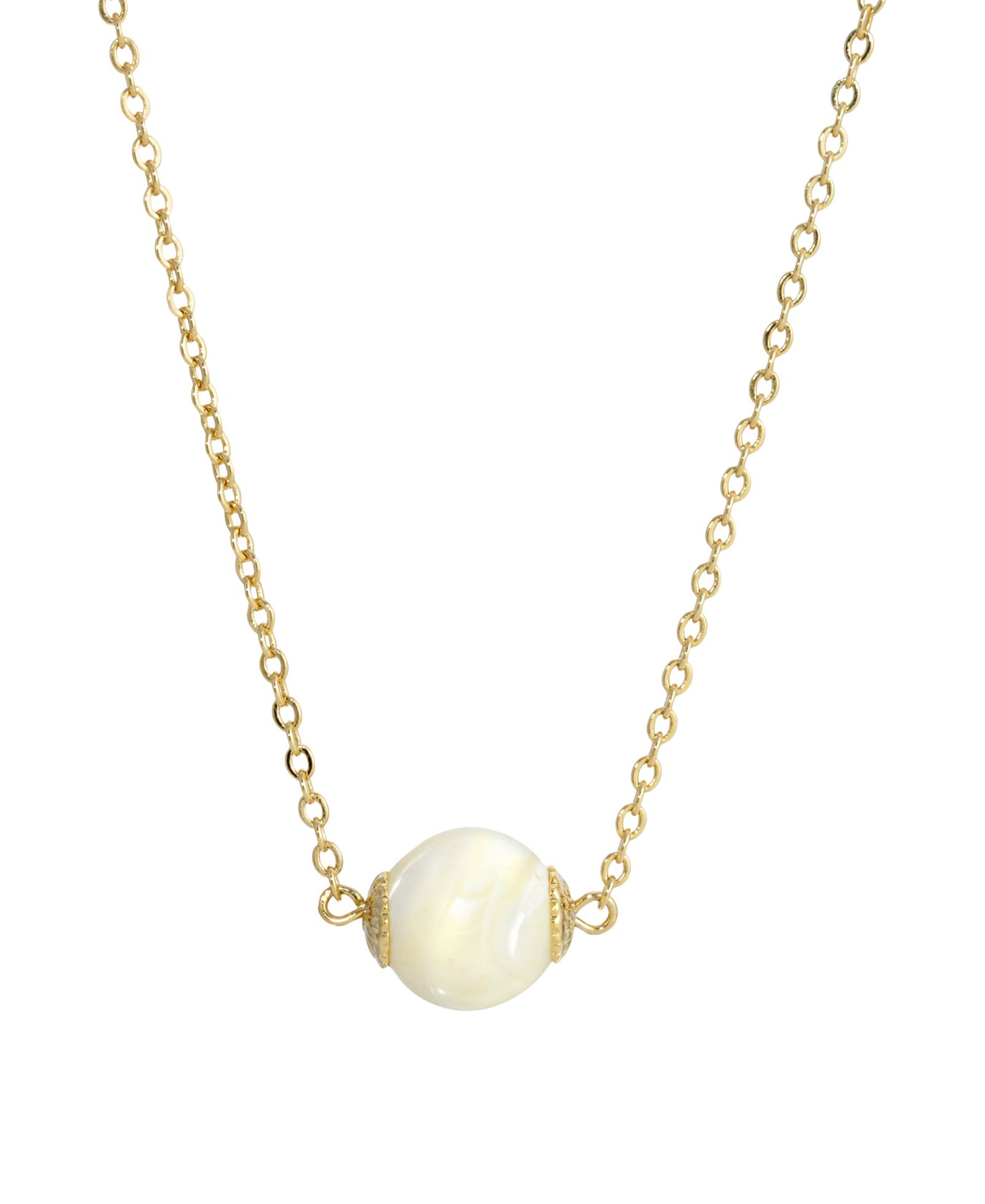 Ожерелье 2028 Gold Tone с жемчугом культивированным