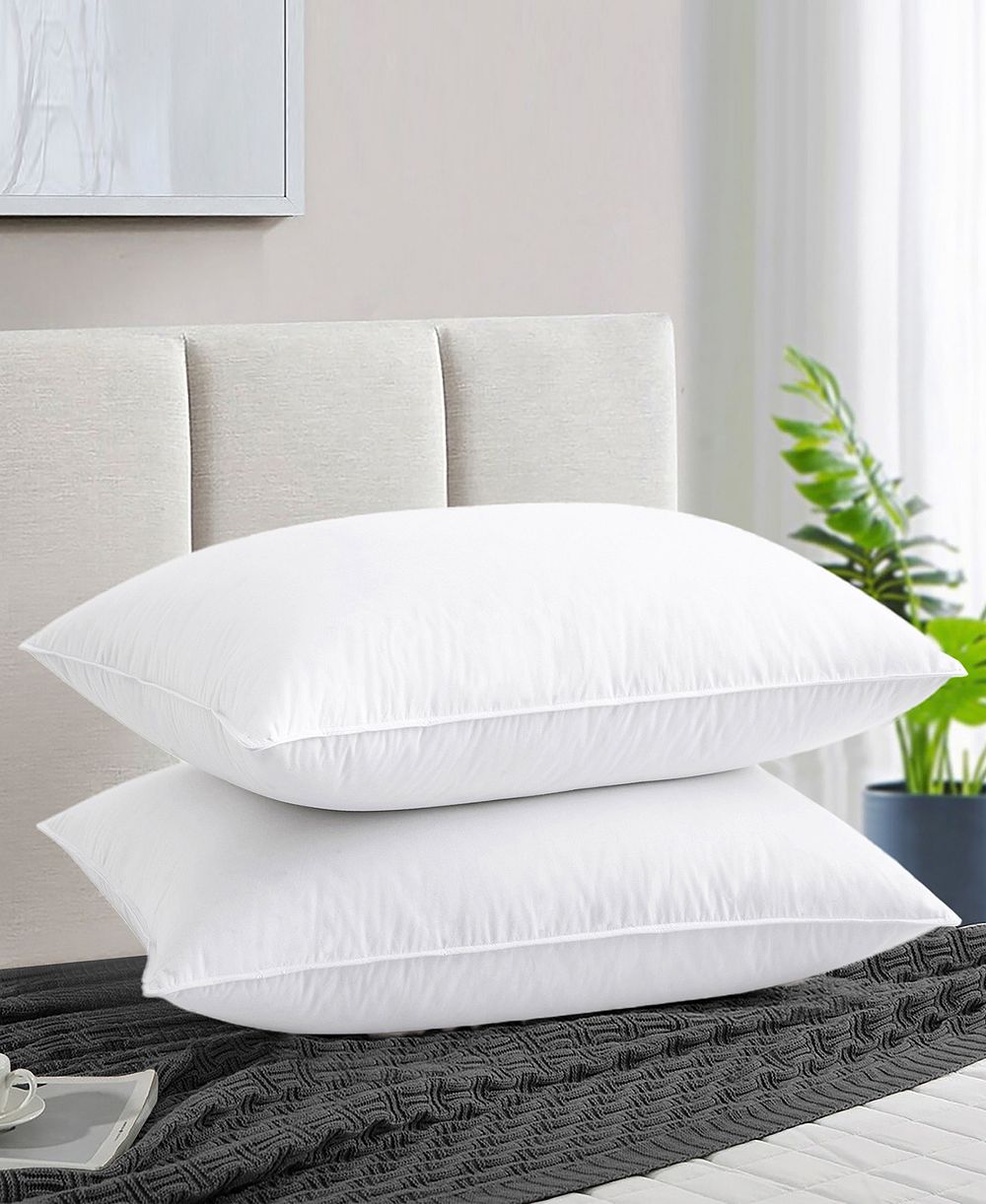 Подушка Unikome Goose Down and Feather, 2 шт, King