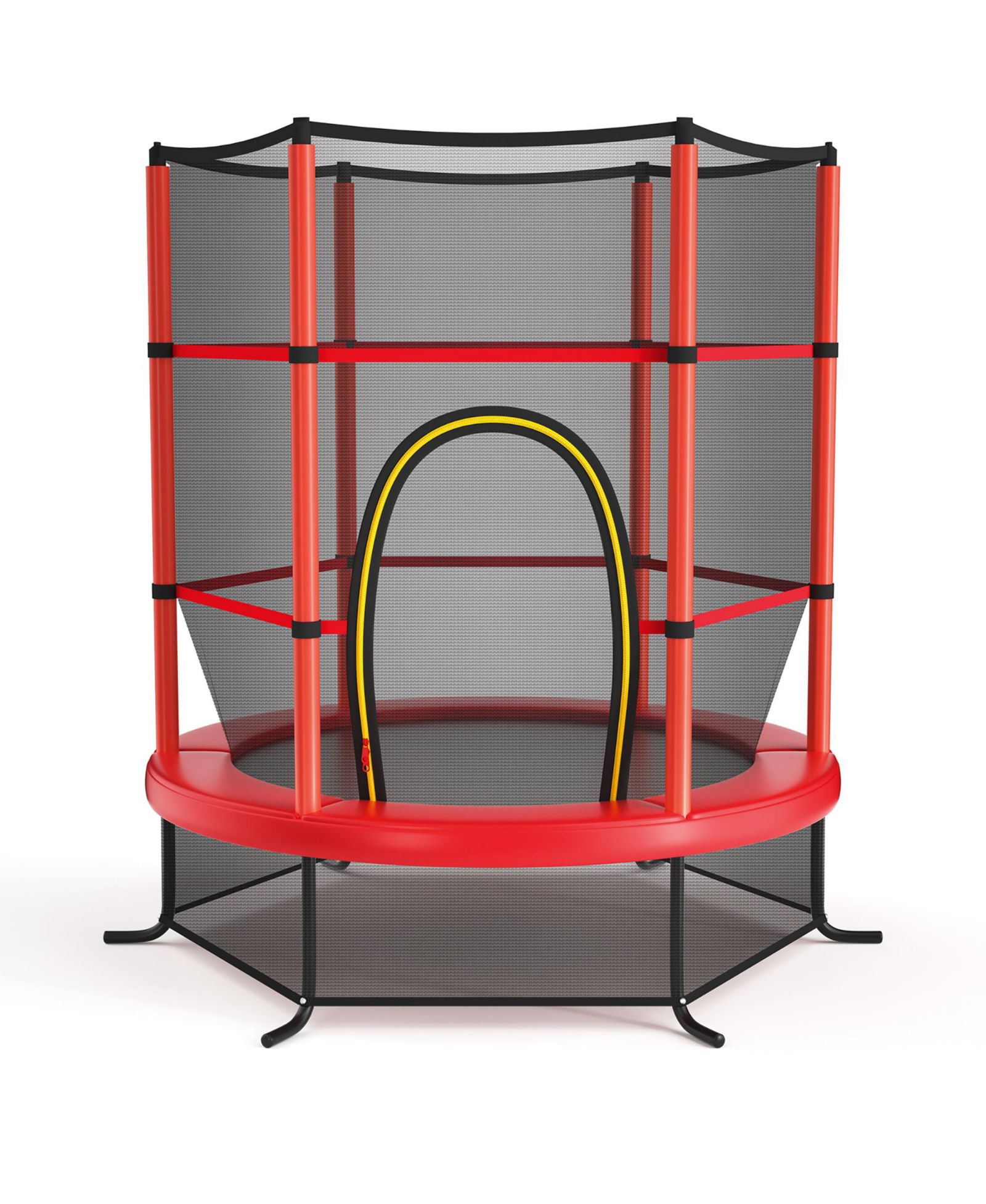 Детский батут Costway 55" с защитной сеткой