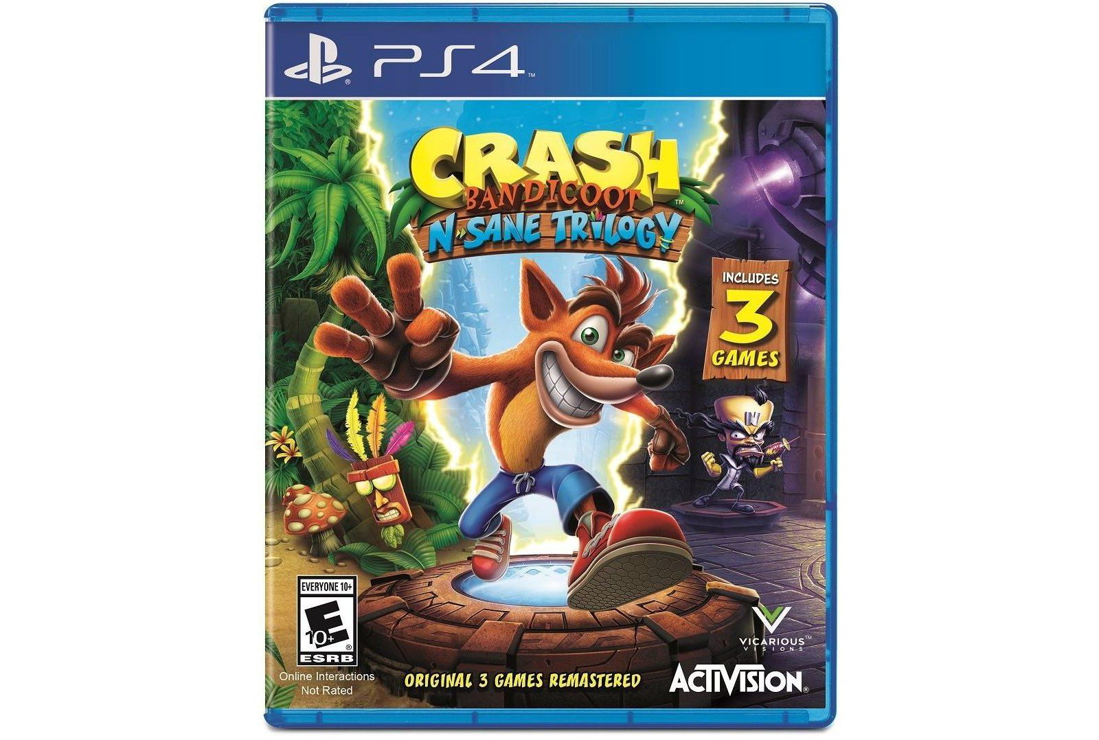 Crash Bandicoot N. Sane Trilogy 2.00 - PlayStation 4