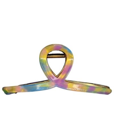 Women's Looped Claw Clip - Rainbow