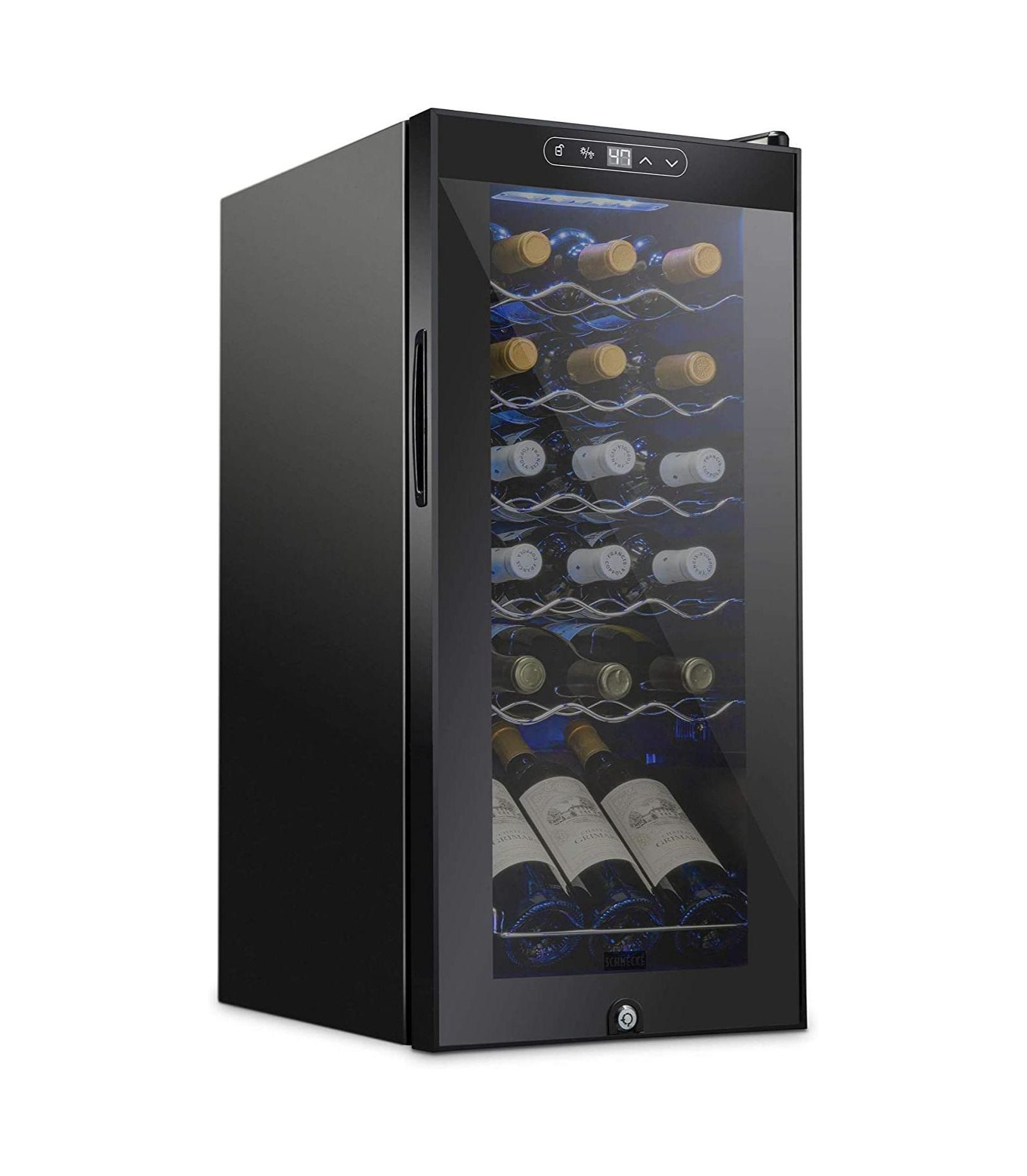 Schmecke 18-Bottle Freestanding Wine Cooler Wine Fridge
