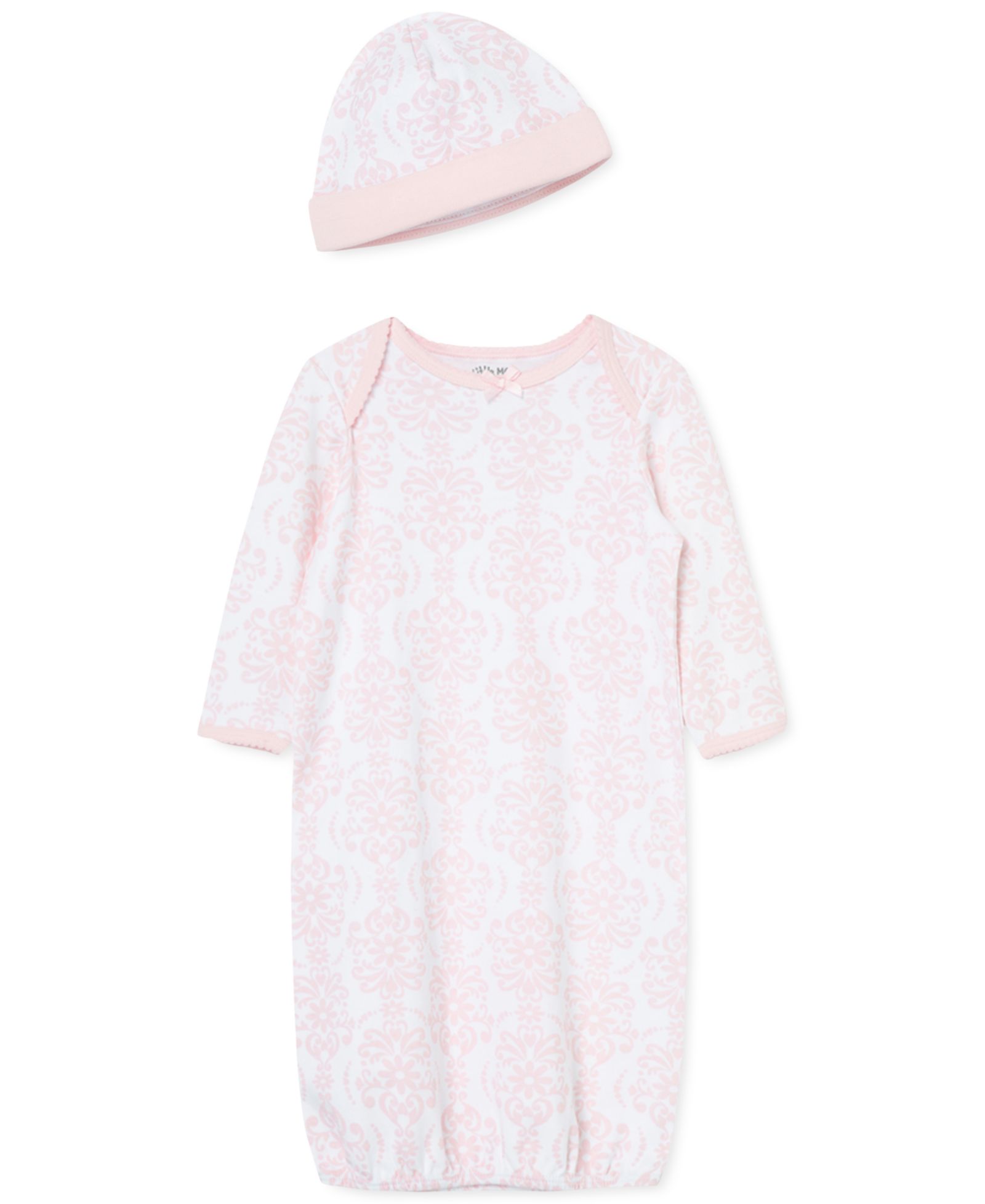 Комплект из 2 предметов Little Me Baby Girls Sleep Gown and Hat
