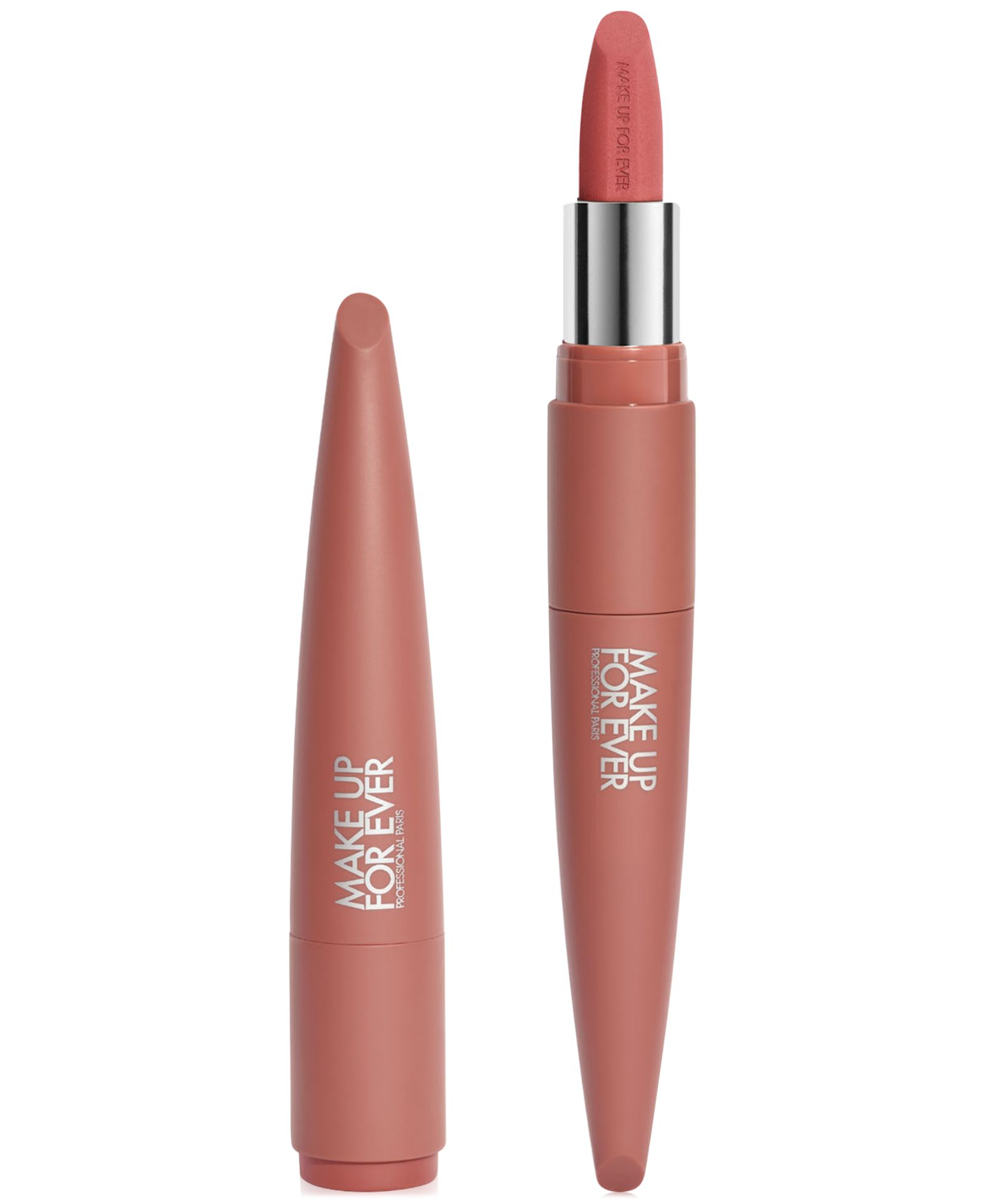 Make Up For Ever Rouge Artist бархатный нюдовый мягкий матовый помада