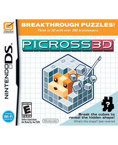 Picross 3D Nintendo DS