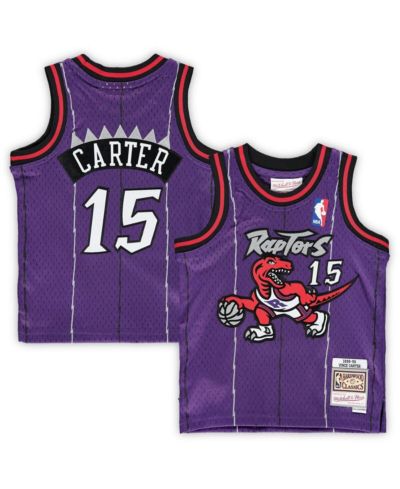 Детская джерси Mitchell & Ness Vince Carter Toronto Raptors 1998/99 Hardwood Classics Retired Player Purple