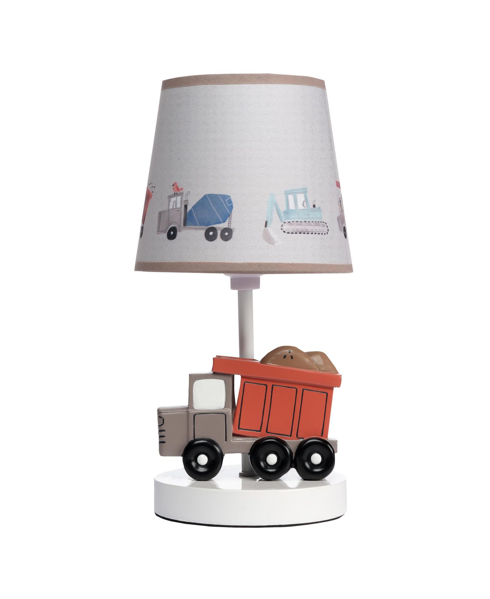 Детская настольная лампа Bedtime Originals Construction Zone с абажуром и лампочкой