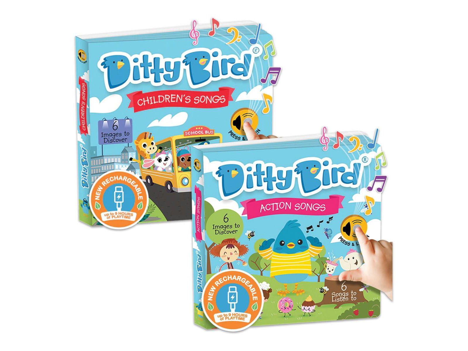 Книги Ditty Bird - Children's Songs and Action Songs