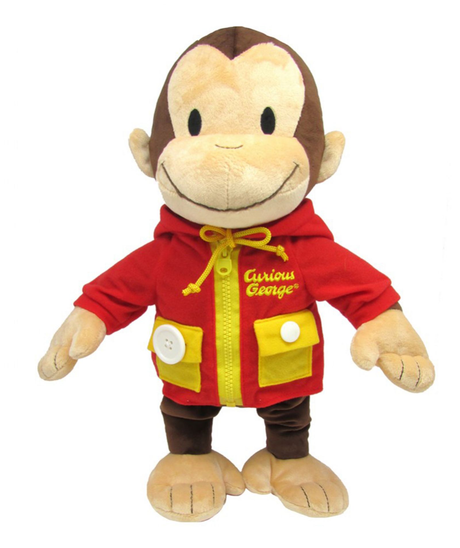 Плюшевая игрушка Kids Preferred Learn to Dress Curious George
