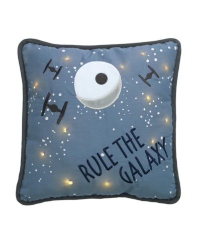 Lambs and Ivy декоративная LED подушка Star Wars Signature Galaxy