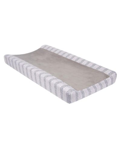 Чехол на наматрасник Lambs & Ivy Woodland Forest Gray Chevron