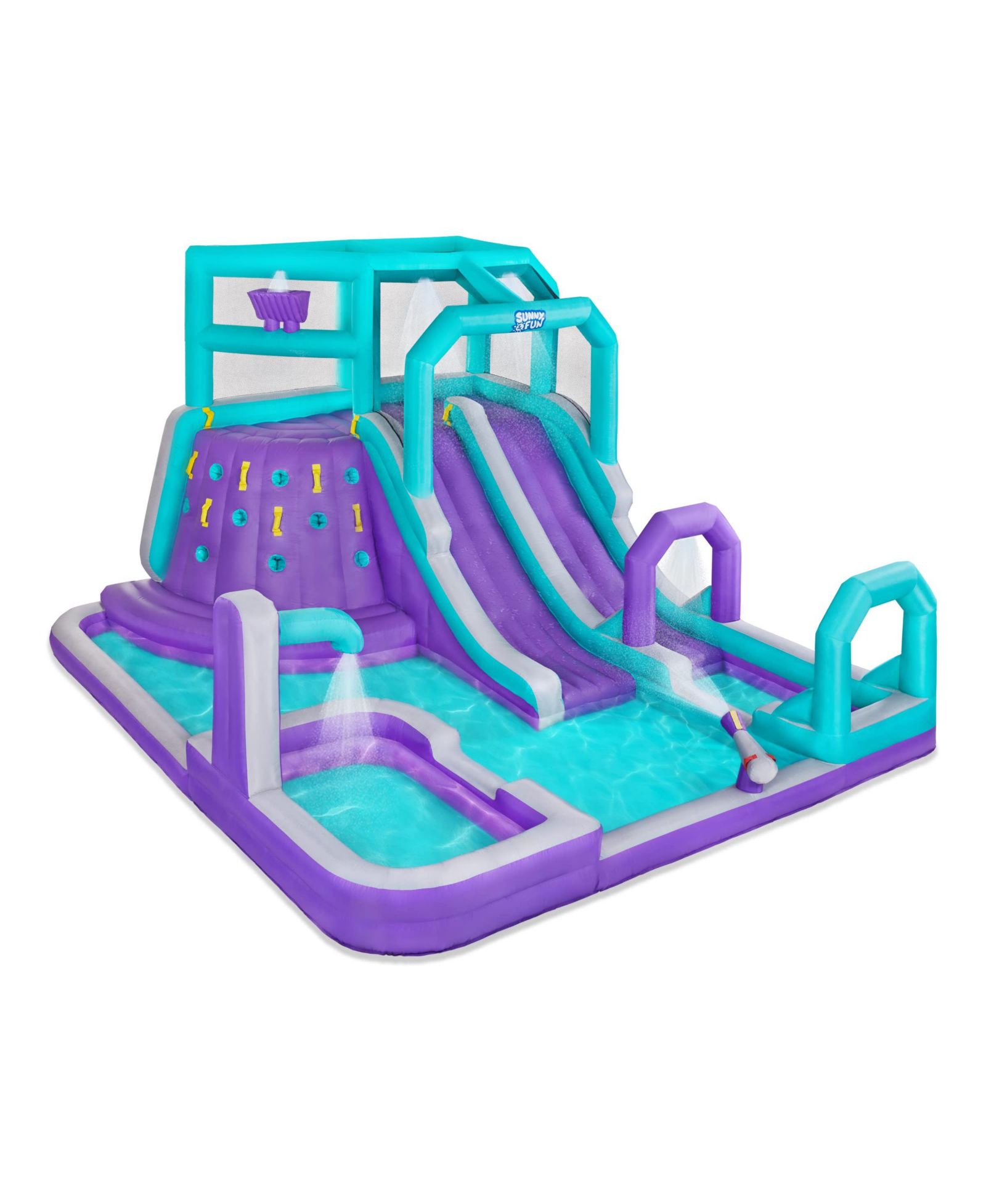 Надувной водный аттракцион Sunny & Fun Water Slide & Pool