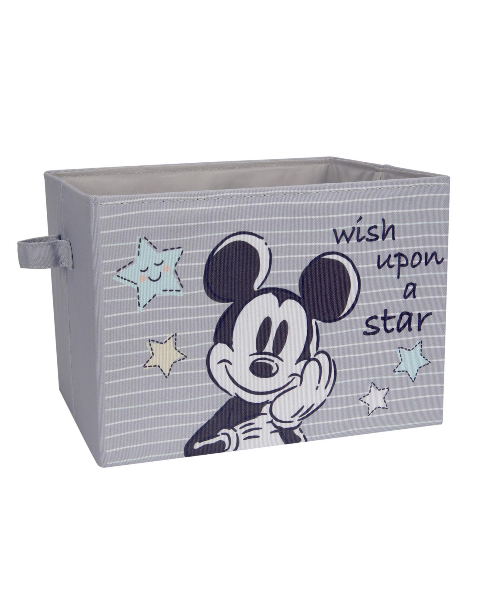 Lambs & Ivy Disney Mickey Mouse Foldable Storage Bin with Handles