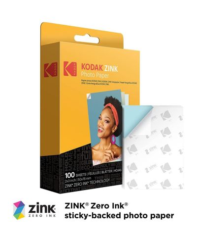 Фотобумага Kodak 2x3" Premium Zink - 100 листов