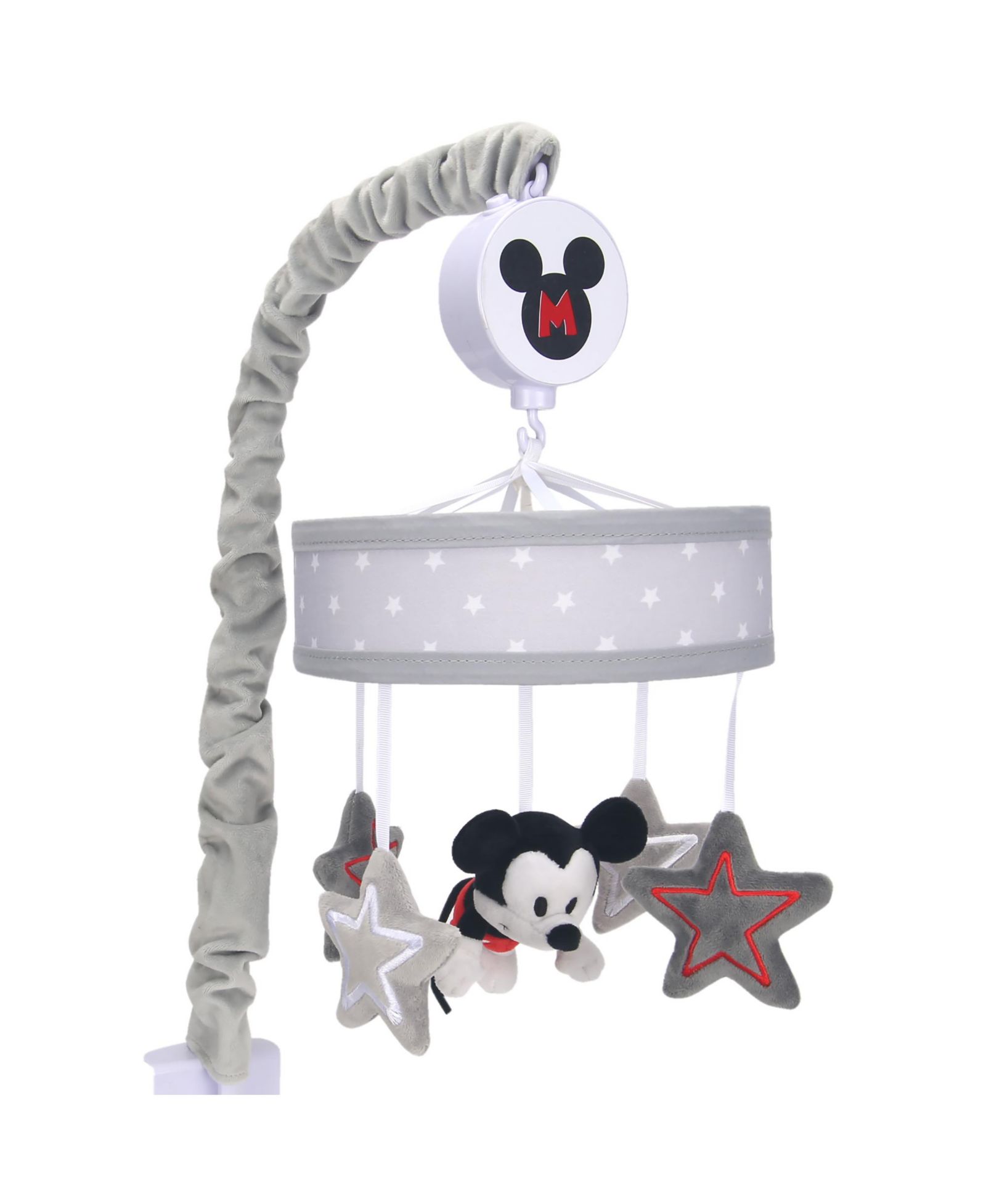 Музыкальная мобиль для детской кроватки Lambs and Ivy Disney Baby Magical Mickey Mouse Gray