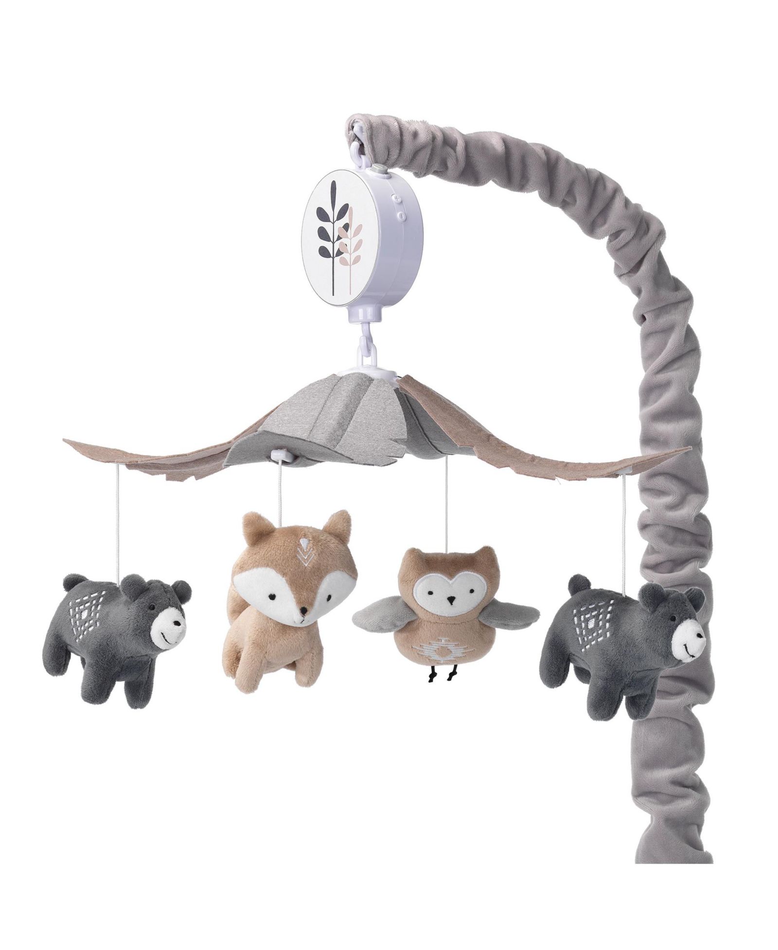 Lambs & Ivy Woodland Forest Musical Crib Mobile