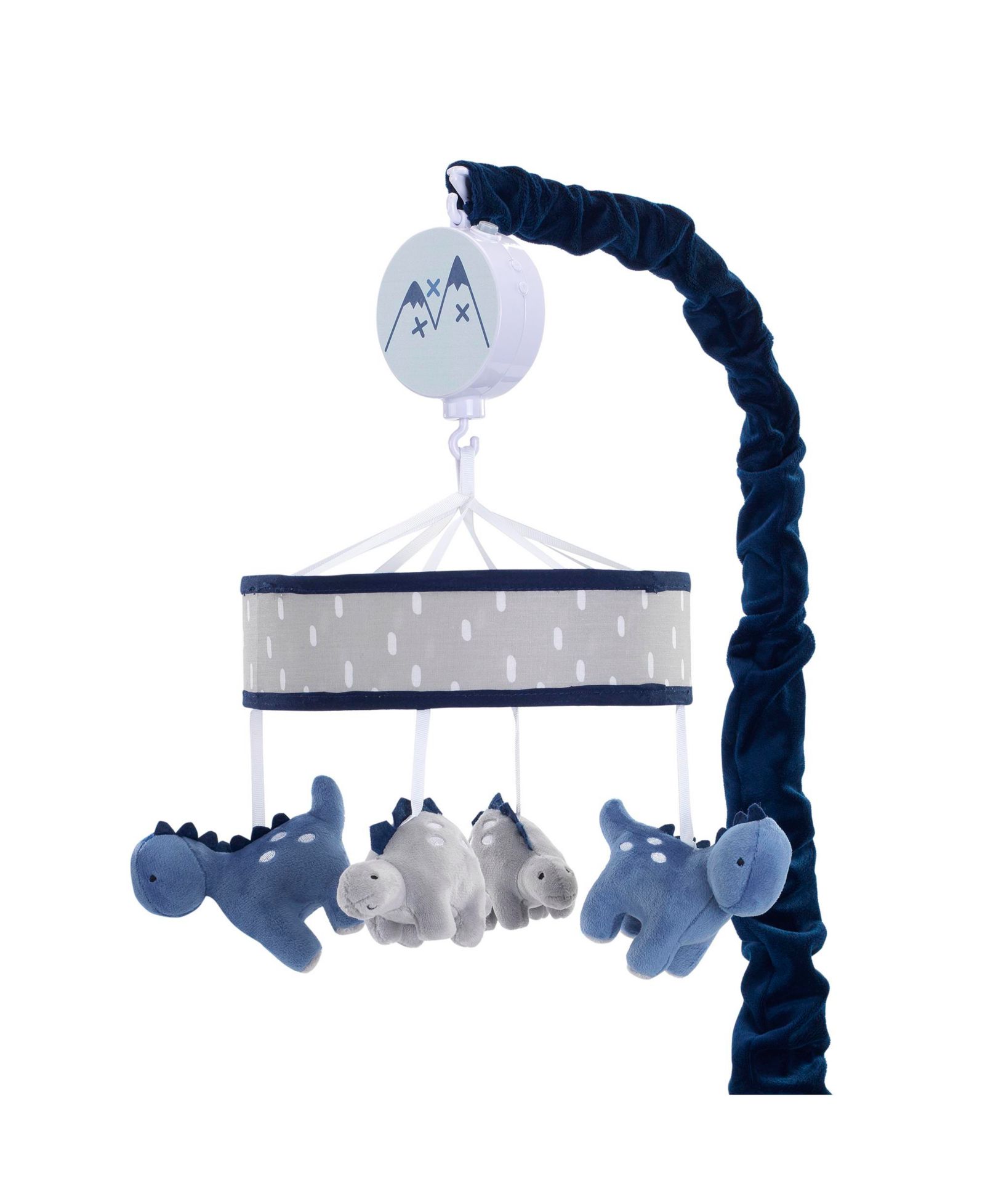 Lambs & Ivy Baby Dino Dinosaur Musical Crib Mobile