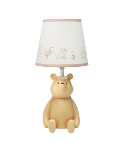 Настольная лампа Lambs and Ivy Disney Baby Storytime Pooh 3D с абажуром