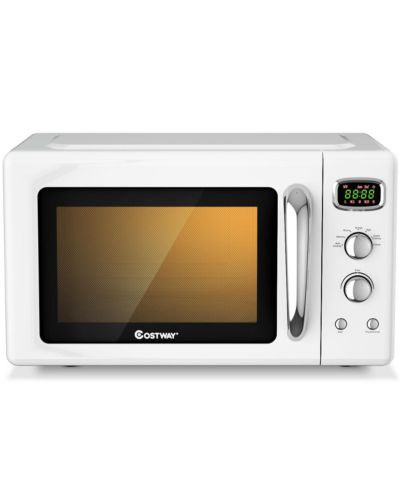Микроволновая печь Costway Retro Countertop Compact 900W