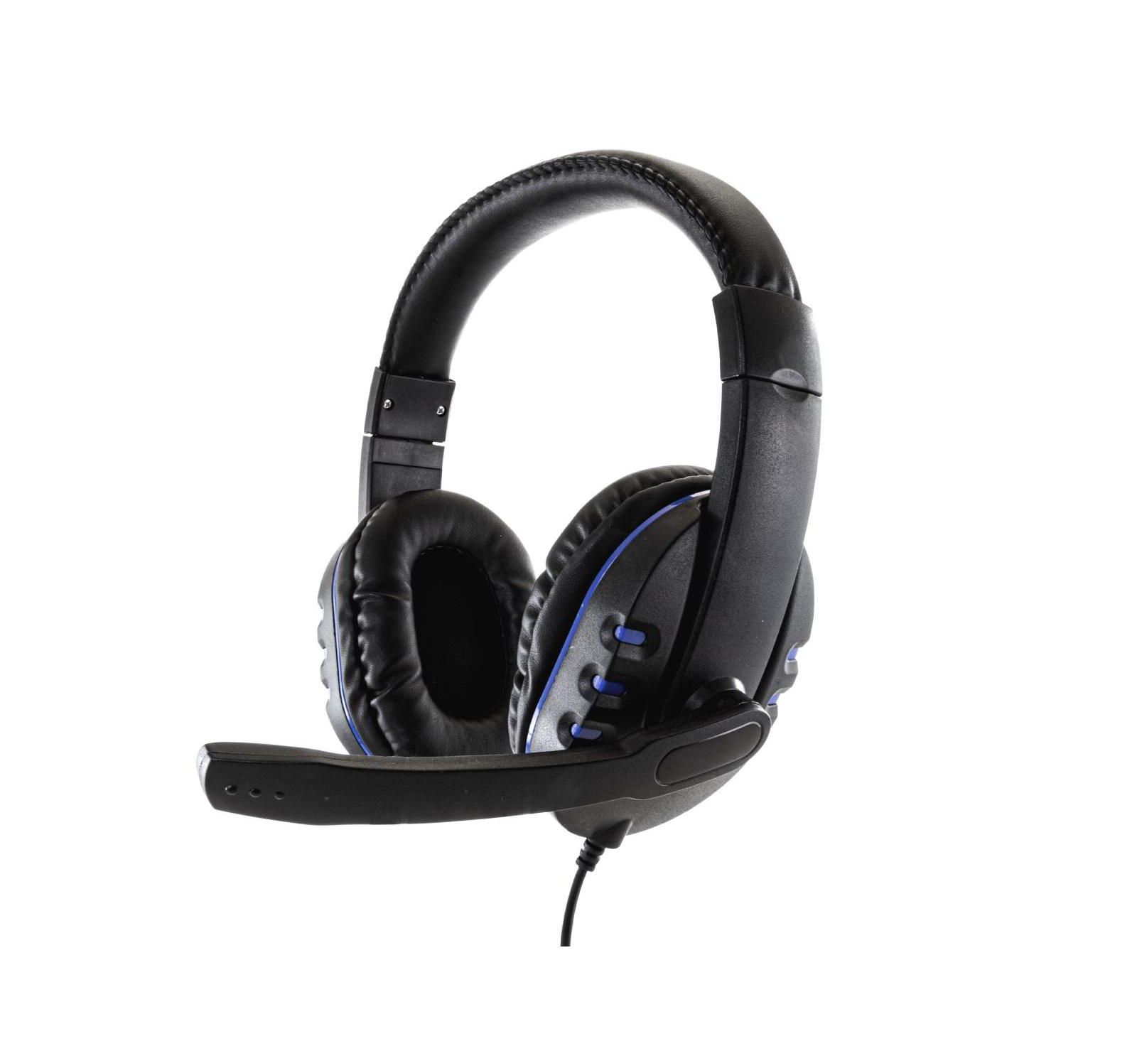 Dreamgear GameFitz Wired Stereo Gaming Headset for PS4, Xbox One, Nintendo Switch