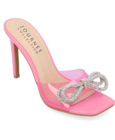Женские босоножки Journee Collection Fenella Lucite Stiletto