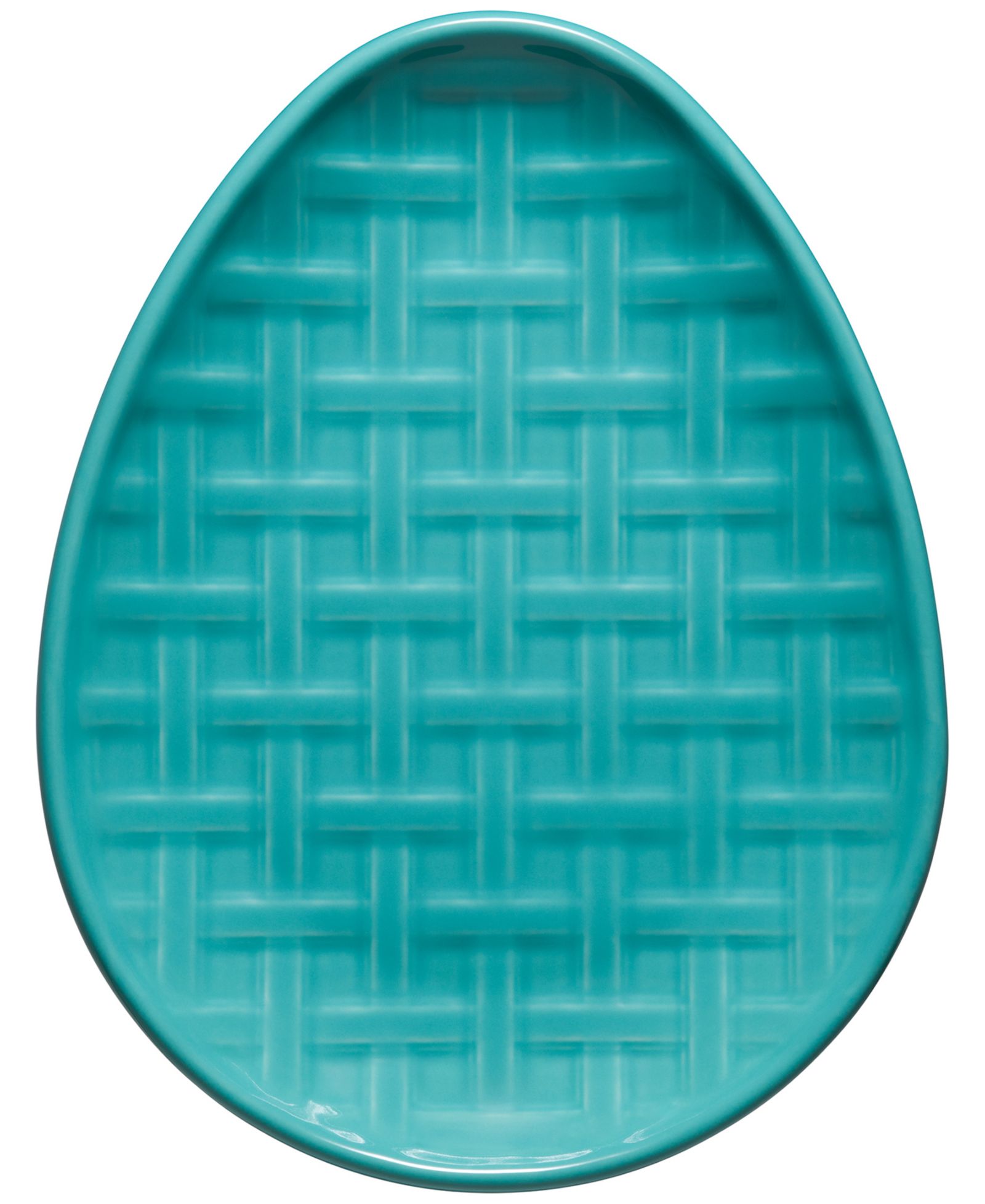 Fiesta Embossed Egg Plate