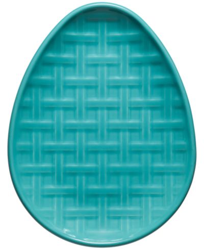 Fiesta Embossed Egg Plate