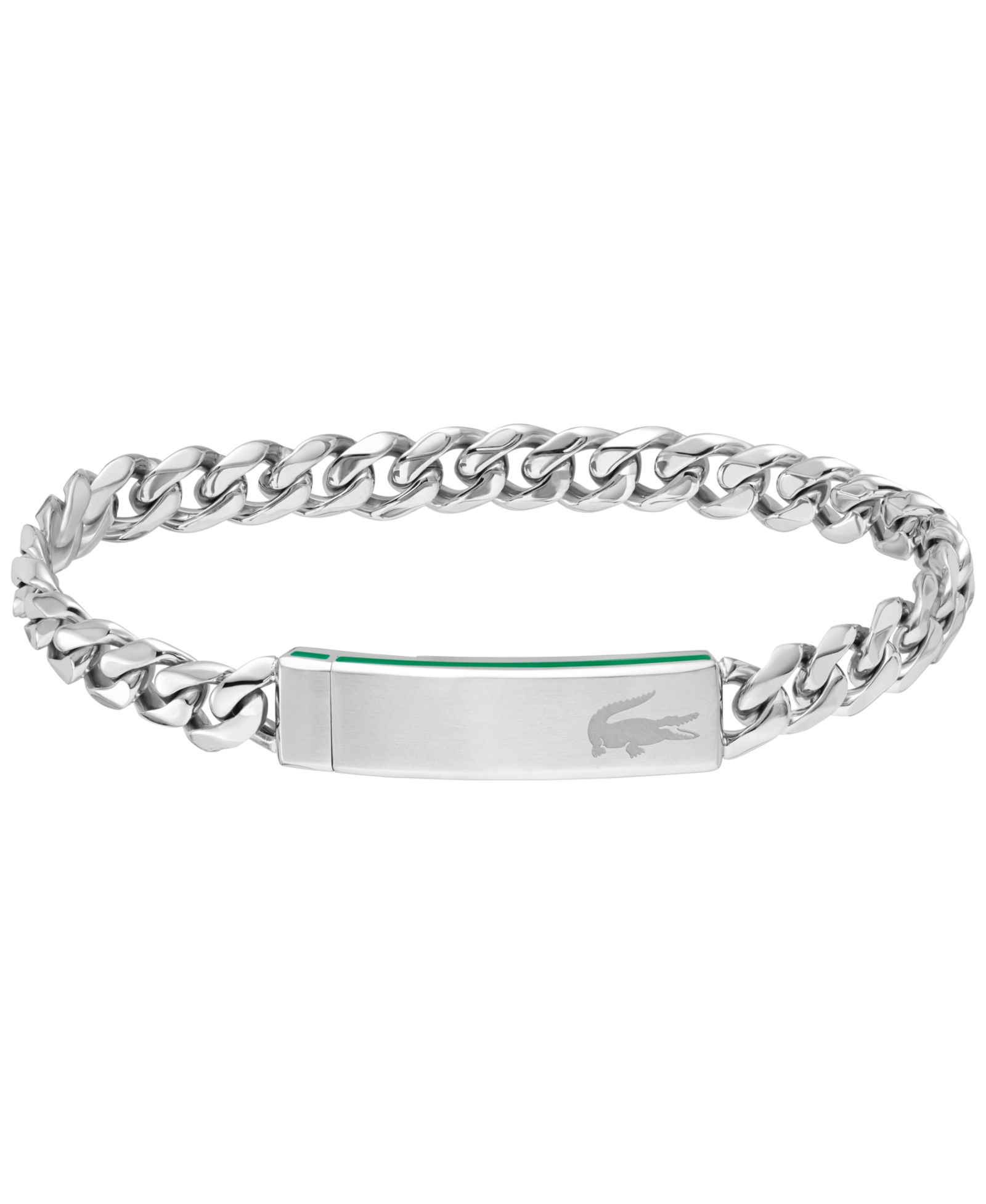 Lacoste Мужской браслет из нержавеющей стали Box Chain