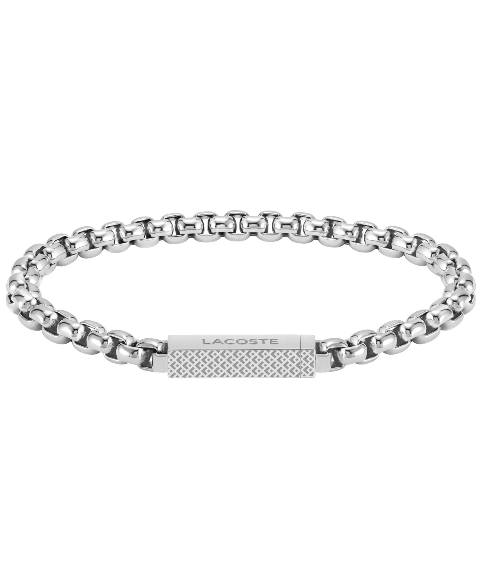 Мужской браслет Lacoste Box Chain из нержавеющей стали