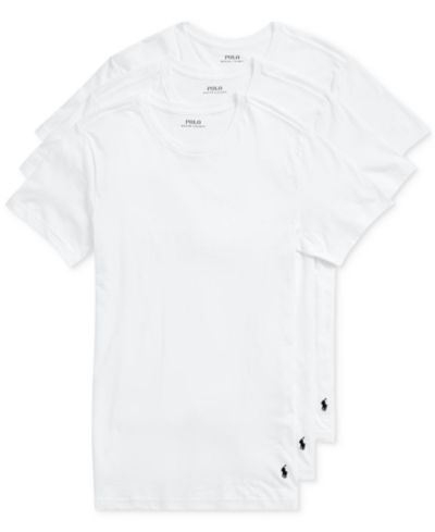 Мужская футболка Polo Ralph Lauren Slim Fit Crewneck 3 шт.