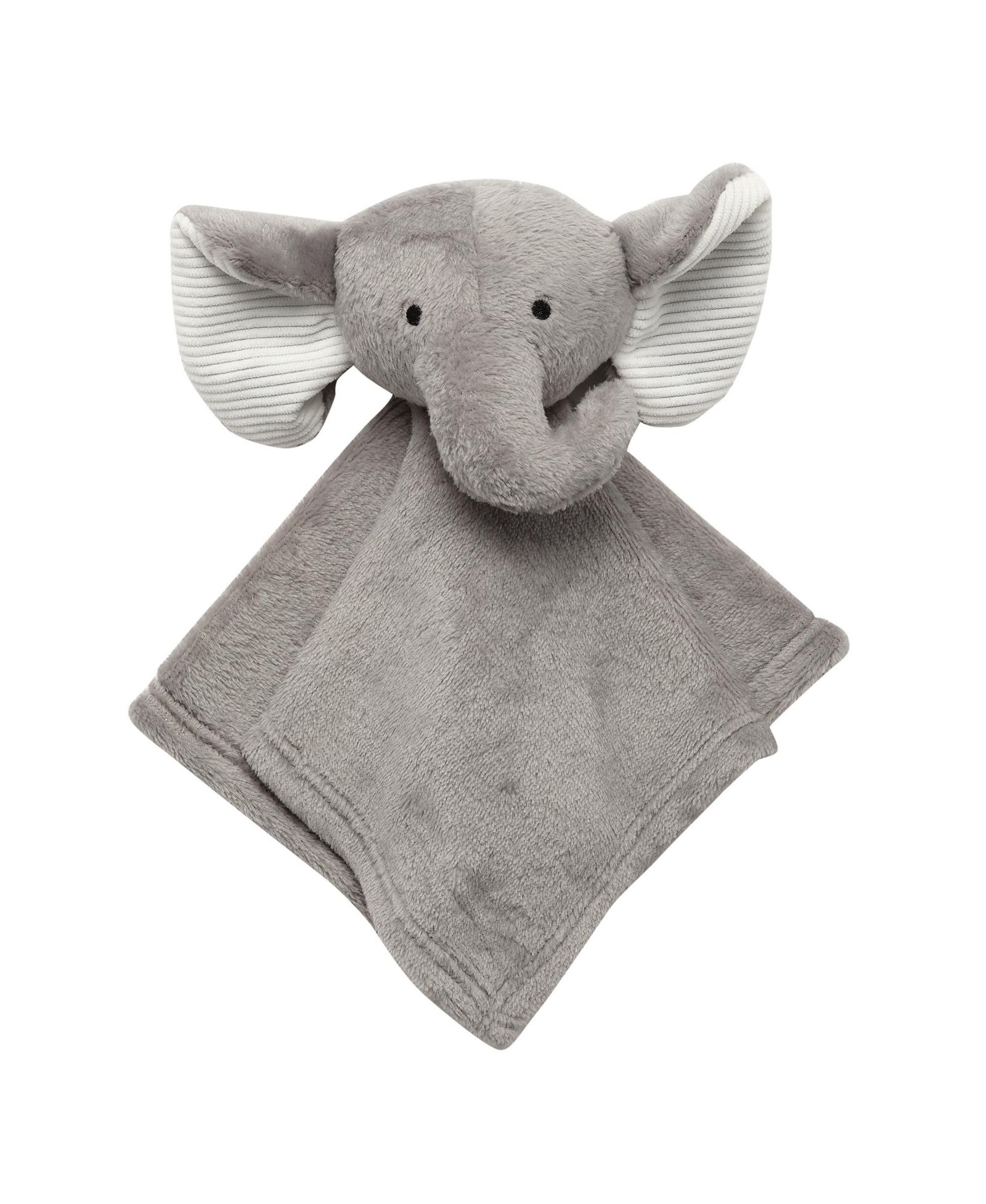 Lambs & Ivy Lambs and Ivy Gray Elephant Soft Baby/Child/Toddler Plush Lovey Security Blanket