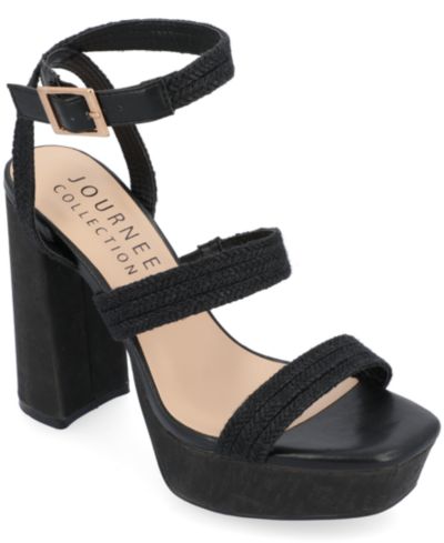 Женские сандалии на платформе Journee Collection Sienne
