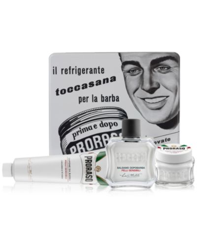 Подарочный набор Proraso 4-Pc. Vintage Toccasana Tin - Sensitive Skin Formula