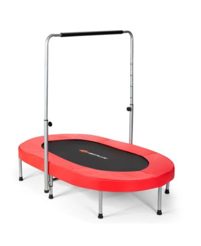Foldable Trampoline Double Mini Kids Fitness Rebounder