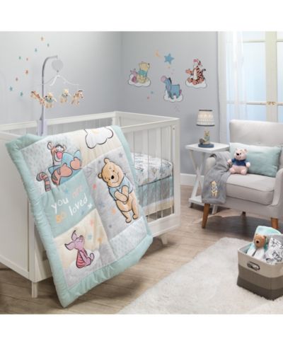 Комплект постельного белья Lambs & Ivy Disney Winnie the Pooh, 3 предмета