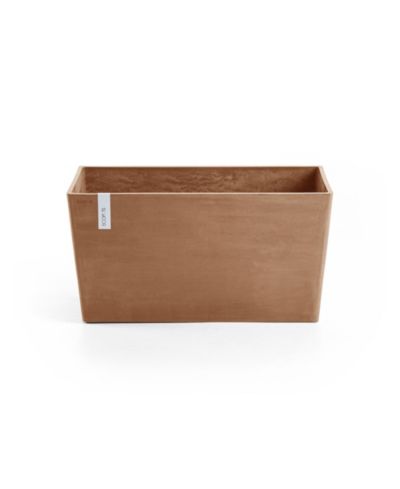 ECOPOTS Paris Durable Modern Plastic Rectangular Planter, 23.5in