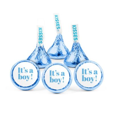 Шоколад Just Candy It's a Boy Baby Shower Blue Hershey's Kisses, 90 шт.