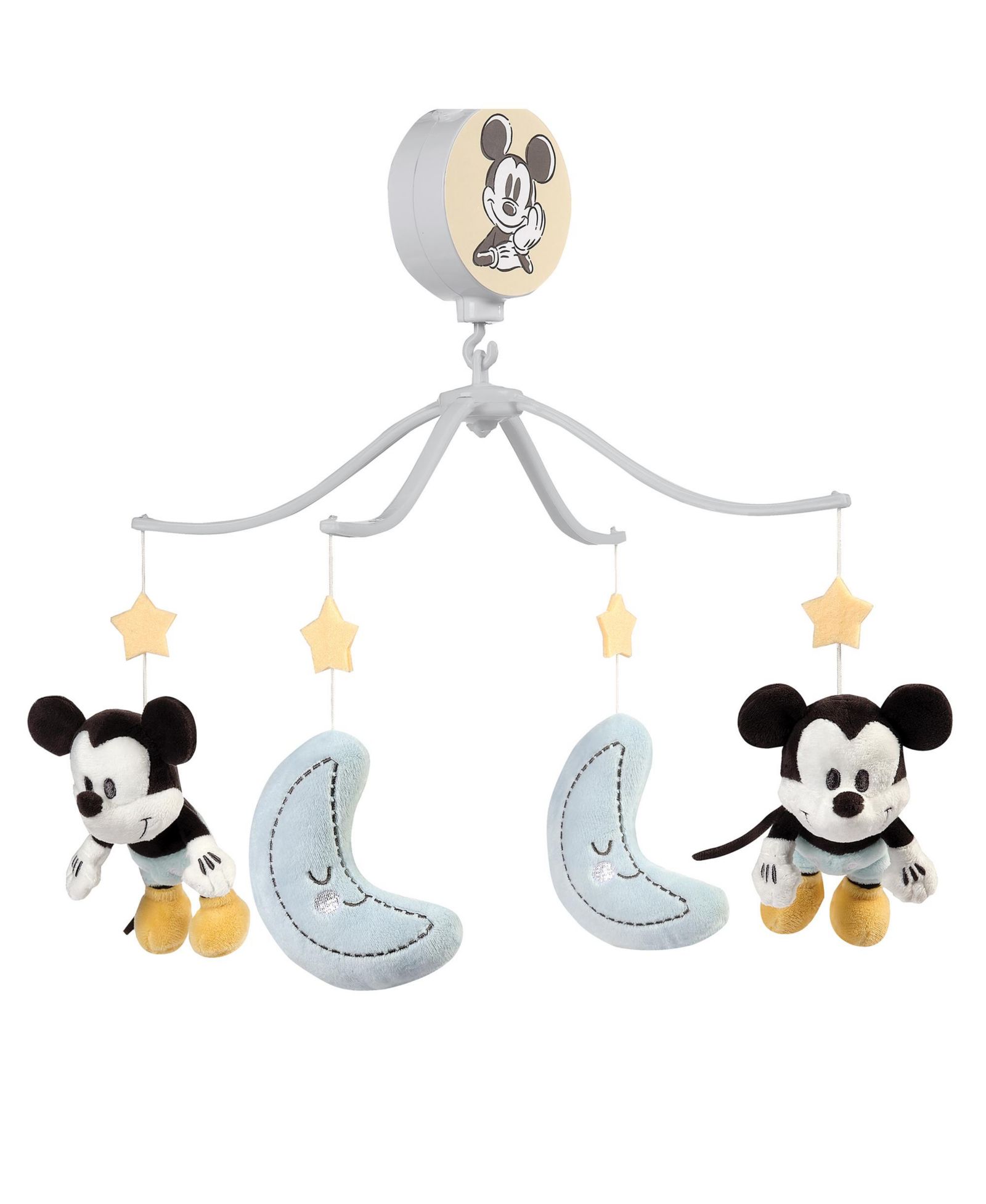 Lambs & Ivy Moonlight Mickey Musical Rotating Crib Mobile