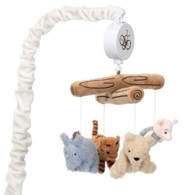 Lambs and Ivy Disney Baby Storytime Pooh Musical Baby Crib Mobile Soother Toy