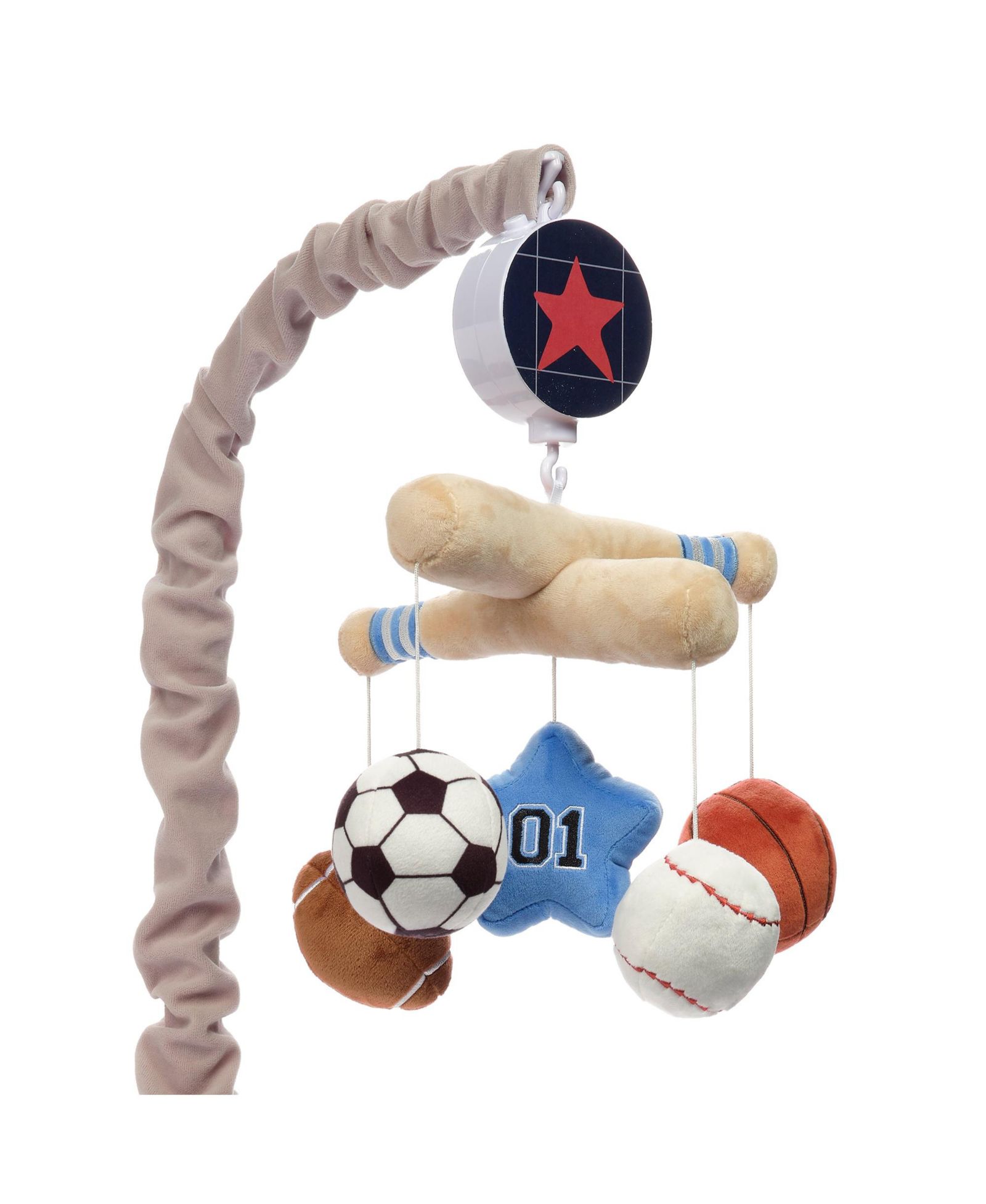 Lambs & Ivy Musical Sports Theme Crib Mobile