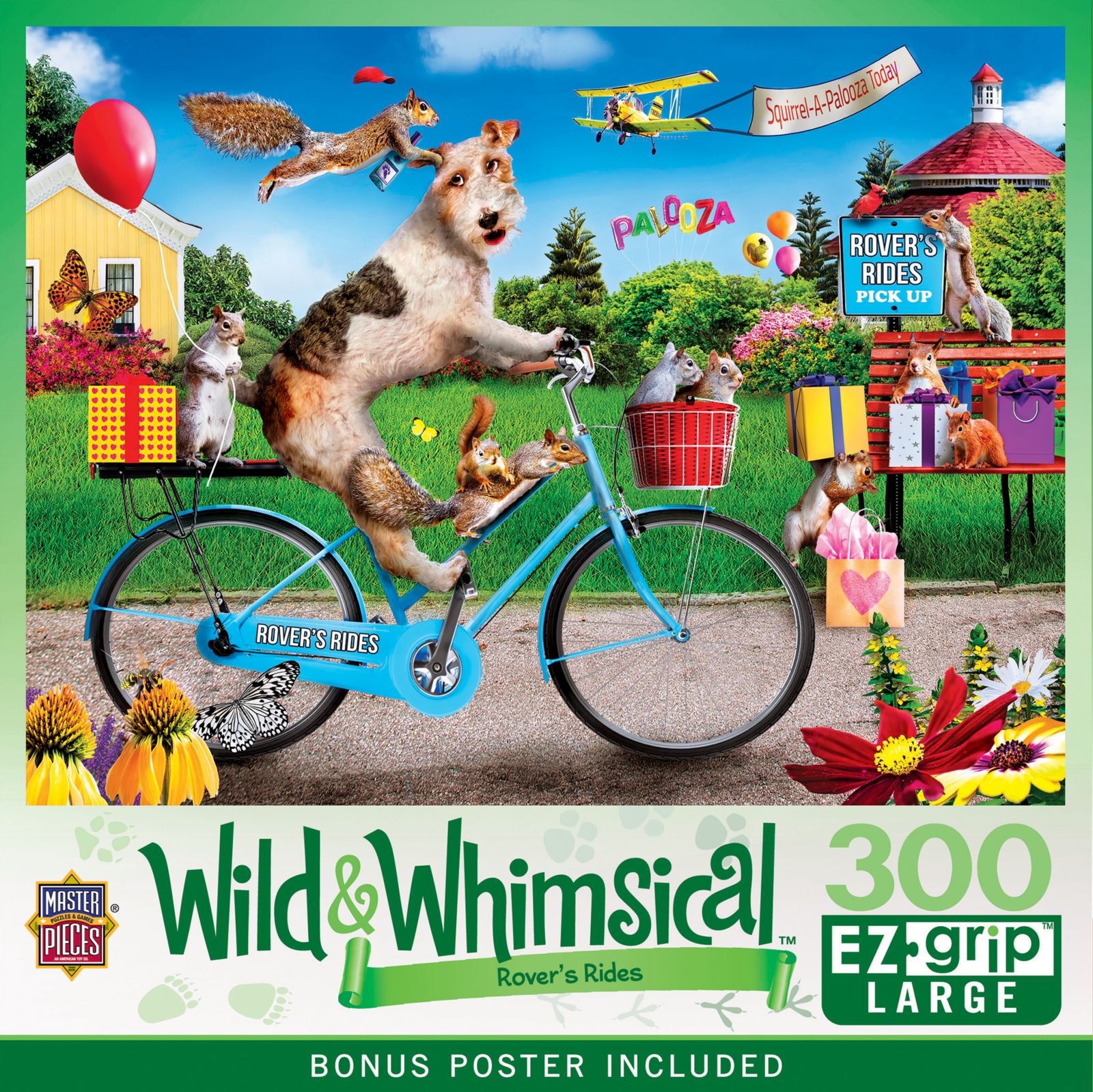 MasterPieces Wild & Whimsical - Пазл Rover Rides 300 деталей