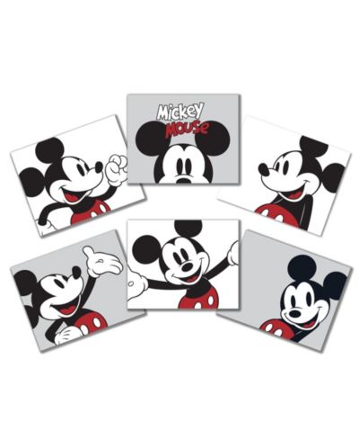 Lambs & Ivy Disney Baby Mickey Mouse Настенное искусство для детской комнаты