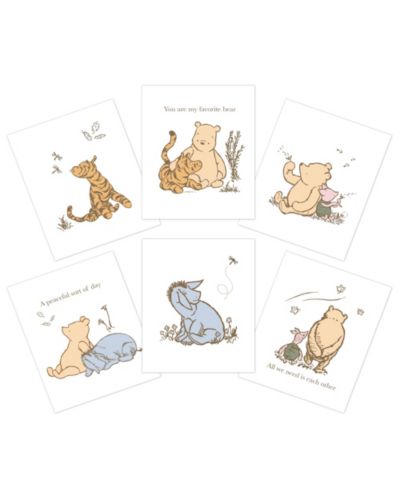 Настенный декор для детской Lambs & Ivy Disney Baby Classic Pooh Unframed