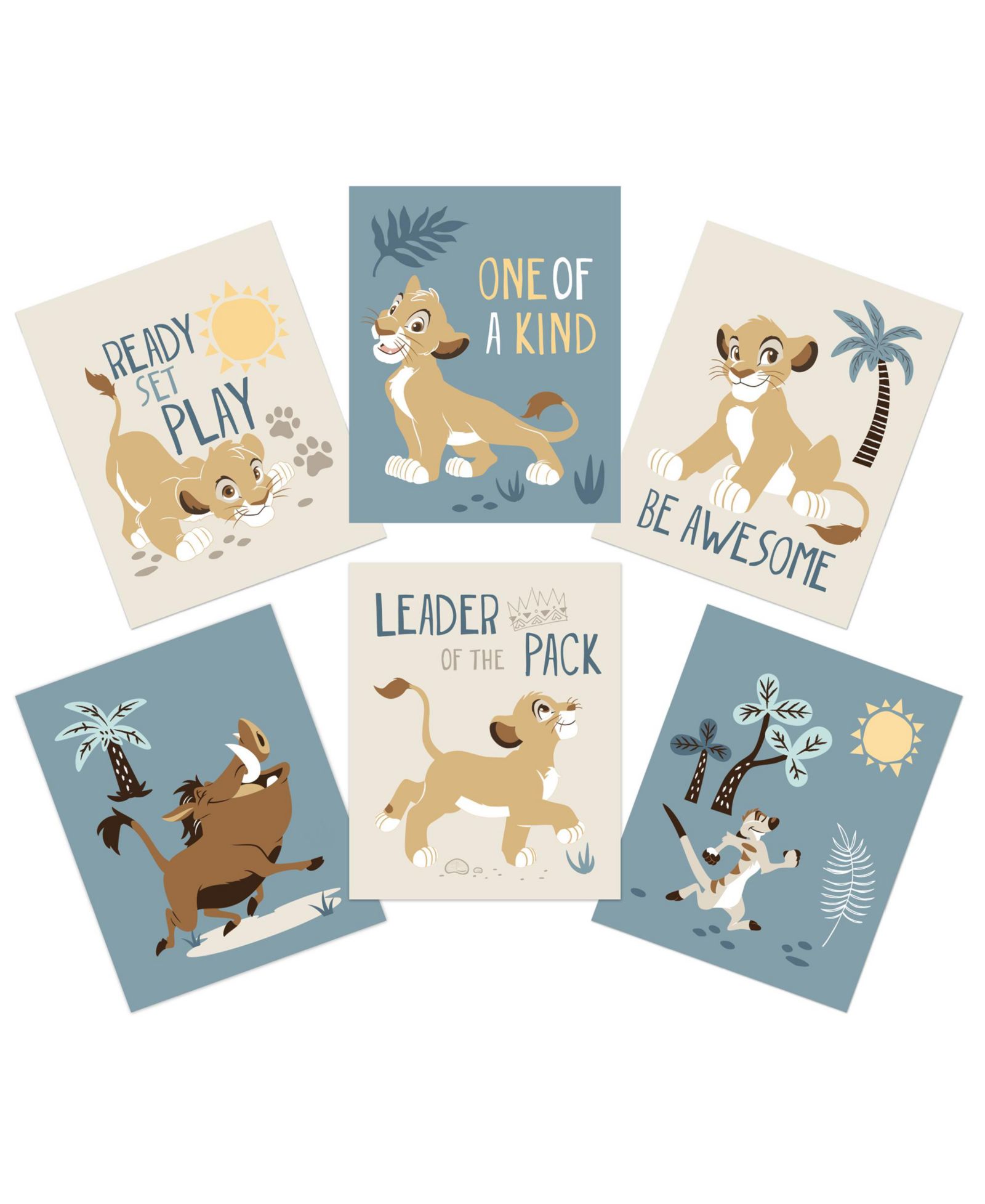 Настенное панно Lambs & Ivy Disney Baby Lion King (Simba/Timon/Pumba)