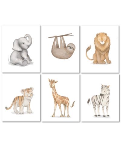 Lambs & Ivy Настенное искусство для детской Safari Jungle