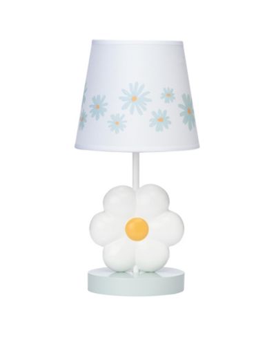 Детский светильник Lambs and Ivy Sweet Daisy White Floral с абажуром