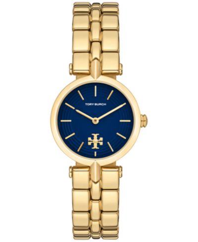 Женские часы Tory Burch Kira Gold-Tone Stainless Steel Bracelet Watch 30mm